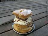 Choux banana split