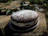 Whoopie pie à la vanille chocolat