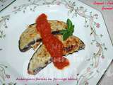 Aubergines farcies au fromage blanc