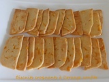 Biscuits croquants à l’orange confite