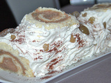 Bûche à la crème de marrons