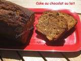 Cake au chocolat au lait