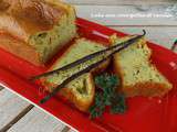 Cake aux courgettes et vanille