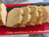 Cake moelleux et parfumé