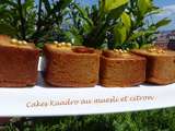 Cakes Kuadro au muesli et citron