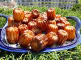 Cannelés au limoncello et citron de Menton