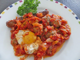 Chakchouka Tunisienne aux boulettes