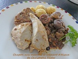 Chapon aux marrons et crémant d’Alsace de Christophe Felder