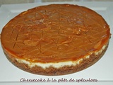 Cheesecake à la pâte de spéculoos