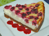 Cheesecake aux framboises