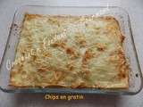 Chips en gratin