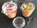 Compote de rhubarbe et fraises