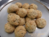 Cookies au roquefort et aux noix