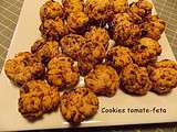 Cookies tomate-feta pour la ronde interblogs