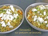 Couscous au potiron et brocoli