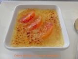 Crème brûlée à l’orange sanguine