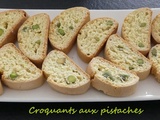 Croquants aux pistaches