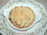 Crumble ananas-noix de coco