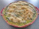 Dés de poulet et épinards à la crème citron et parmesan