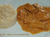 Épaule de veau au paprika