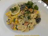 Farfalle sauce citronnée