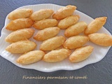 Financiers parmesan et comté