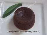 Fondants au chocolat très PARFUMÉS