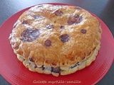 Galette myrtille-vanille – Bataille food # 121