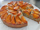 Gâteau aux abricots noisettes et lavande presque comme Yotam Ottolenghi