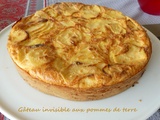 Gâteau invisible aux pommes de terre