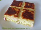 Gâteau poireaux pommes de terre