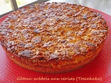 Gâteau suédois aux cerises (Toscakaka)