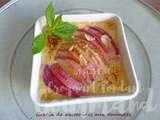 Gratin de nectarines aux amandes