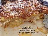 Gratin de pommes de terre et de CÉLERI-rave