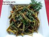 Haricots verts à la varoise