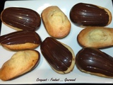 Madeleines citron-chocolat