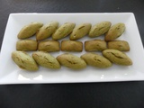 Mini cakes au thé matcha