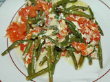 Moussaka de haricots verts
