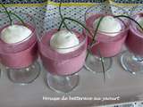 Mousse de betterave au yaourt