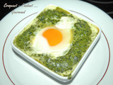 Œufs cocotte aux épinards