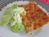 Omelette comme une pizza