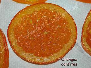 Oranges confites