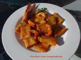 Paccheri aux langoustines