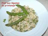 Pilaf aux LÉGUMES du printemps