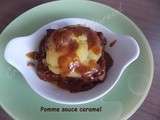 Pomme sauce caramel