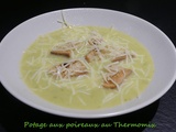 Potage aux poireaux au Thermomix