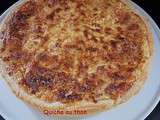 Quiche au thon