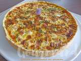 Quiche scandinave au saumon