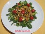 Salade au poulet