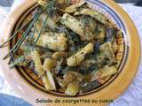 Salade de courgettes